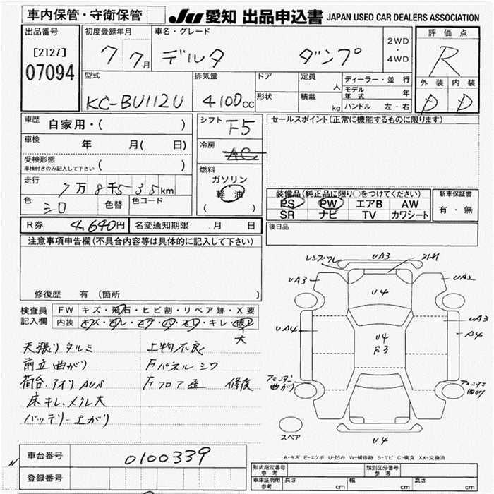 DAIHATSU DELTA TRUCK