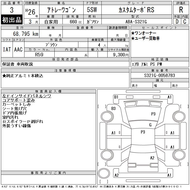 DAIHATSU ATRAI WAGON