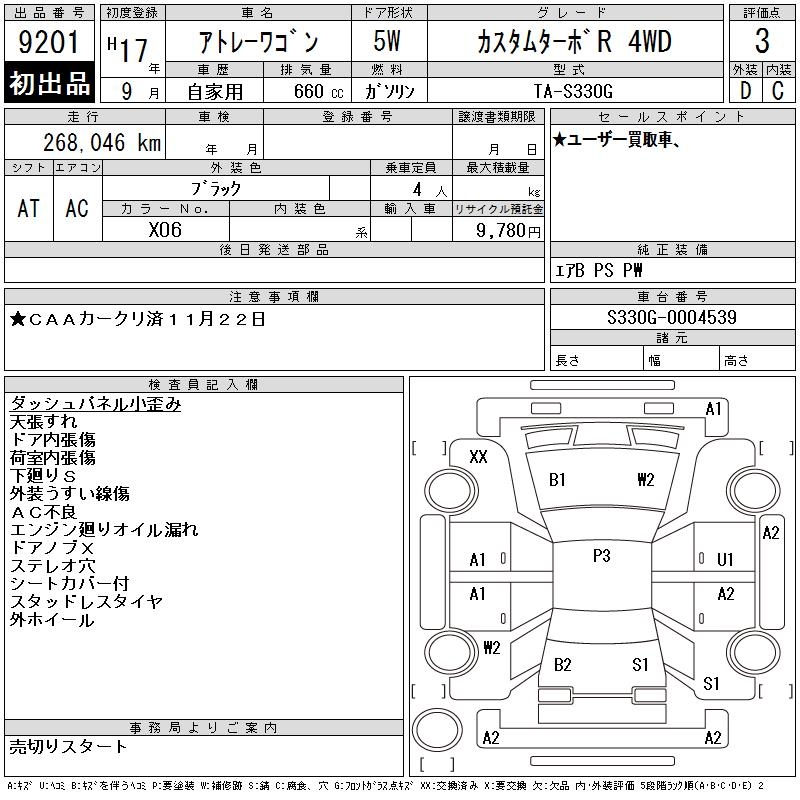 DAIHATSU ATRAI WAGON