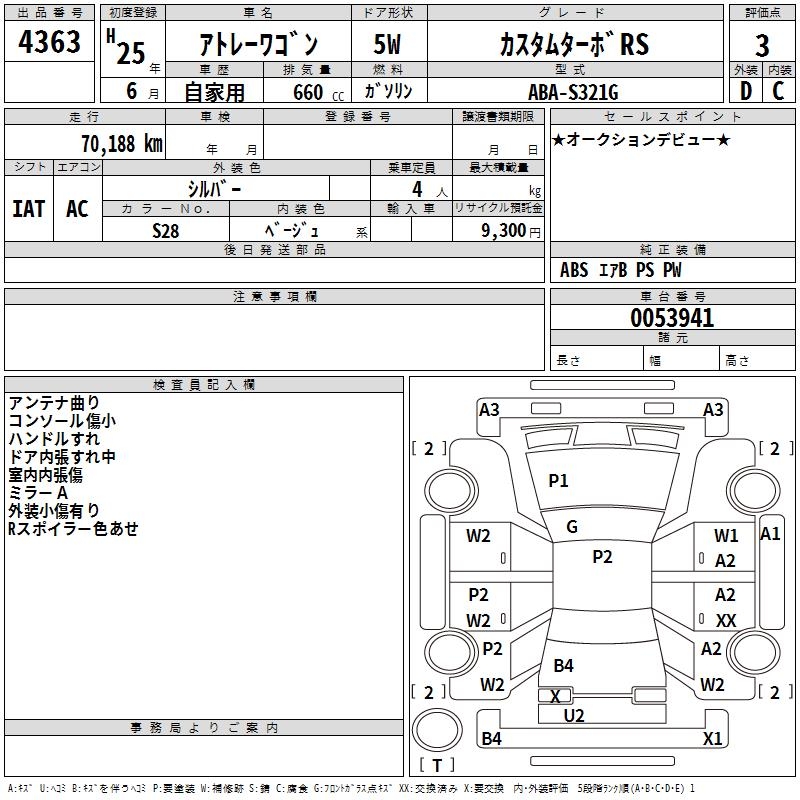 DAIHATSU ATRAI WAGON