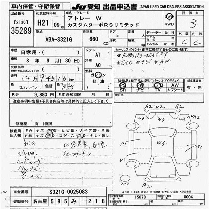 DAIHATSU ATRAI WAGON