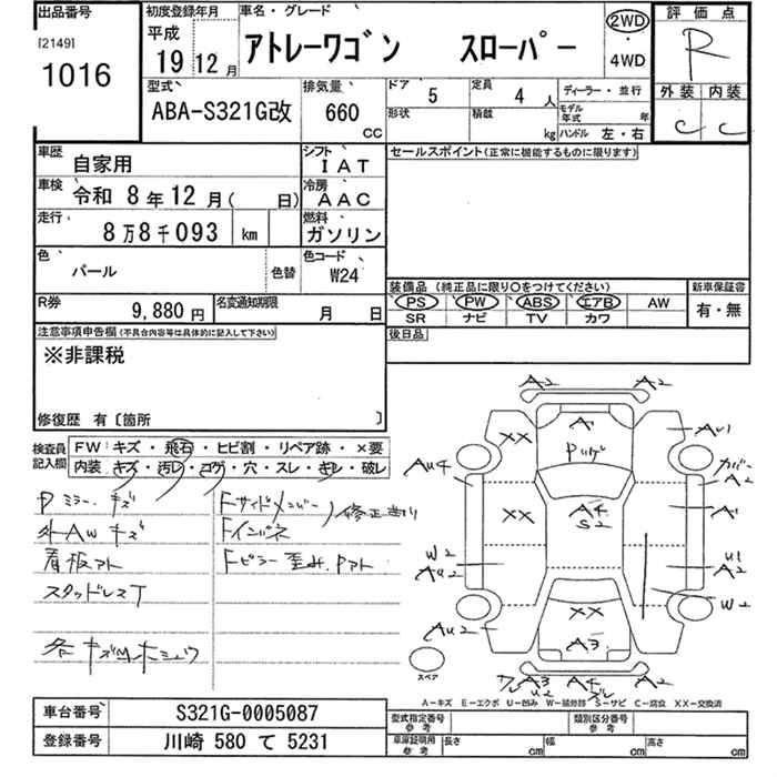 DAIHATSU ATRAI WAGON