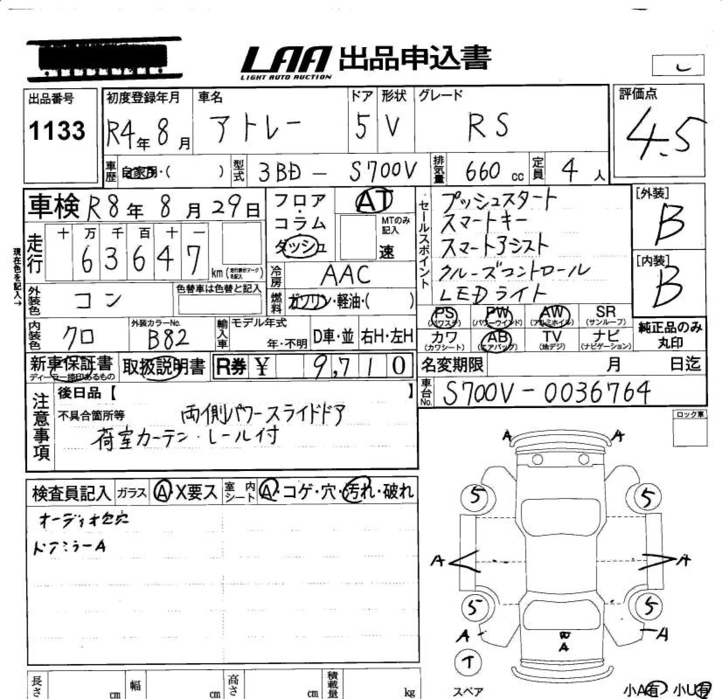 DAIHATSU ATRAI