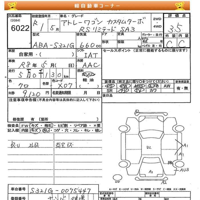 DAIHATSU ATRAI WAGON