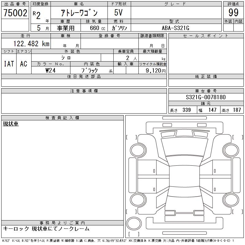 DAIHATSU ATRAI WAGON