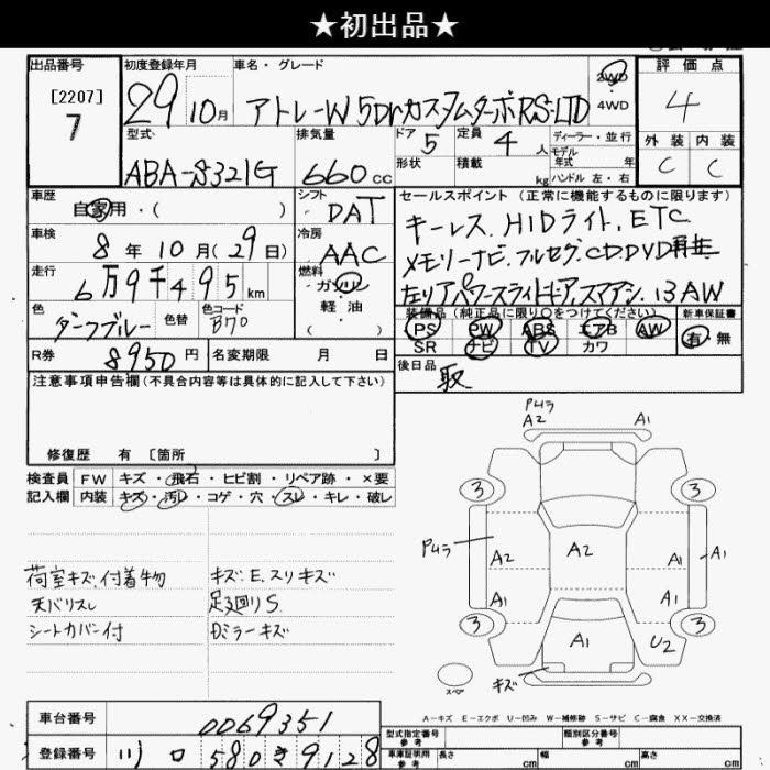 DAIHATSU ATRAI WAGON