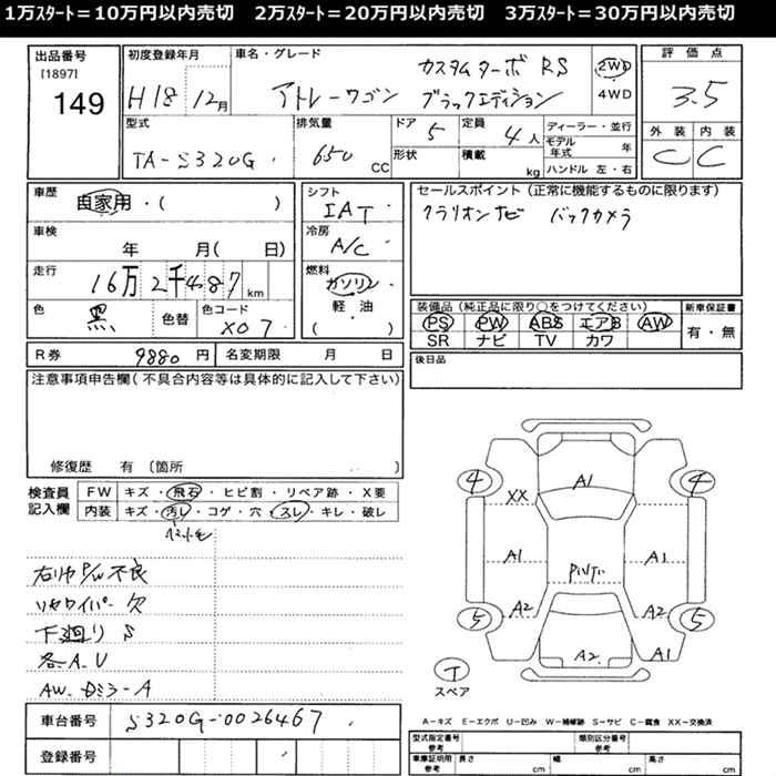 DAIHATSU ATRAI WAGON