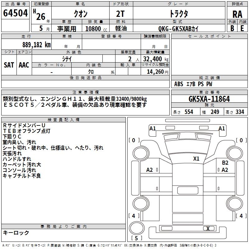NISSAN DIESEL (UD) QUON