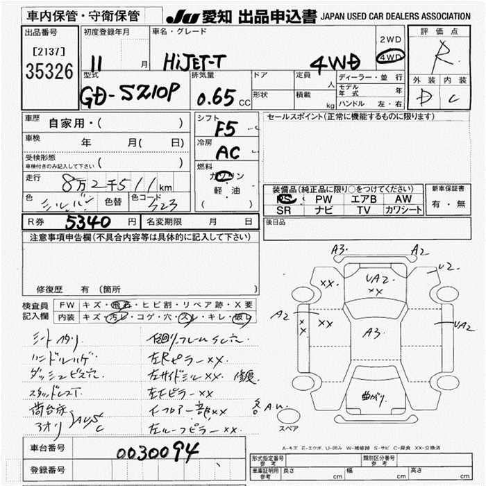 DAIHATSU HIJET TRUCK