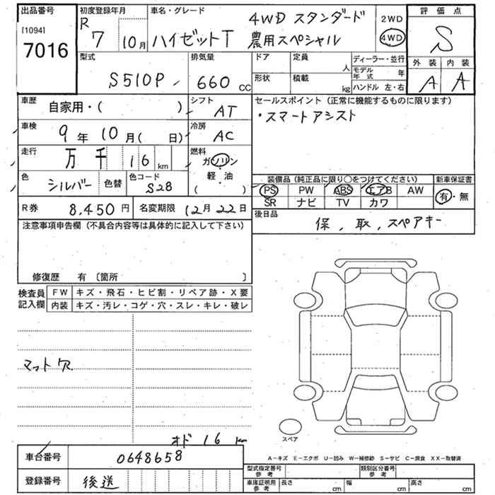 DAIHATSU HIJET TRUCK