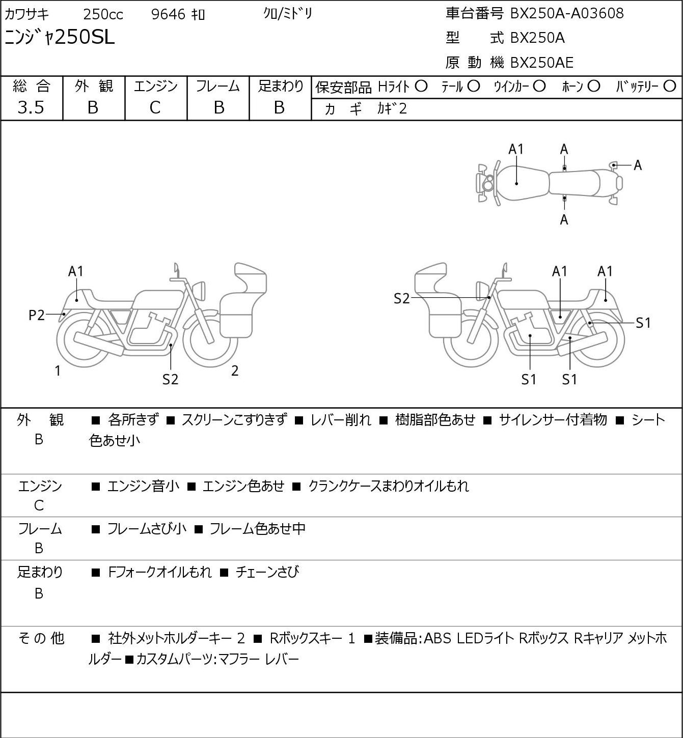 Kawasaki NINJA 250 SL BX250A - купить недорого