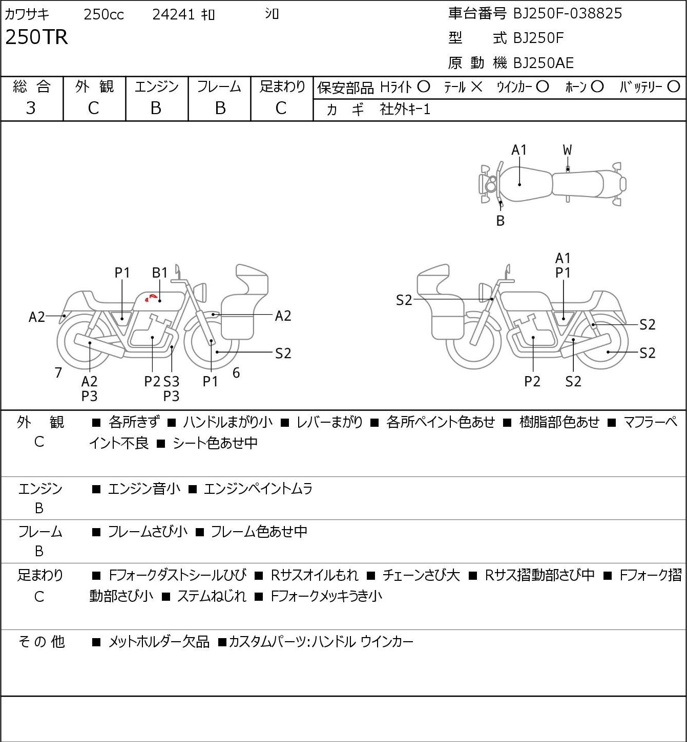 Kawasaki 250TR BJ250F - купить недорого