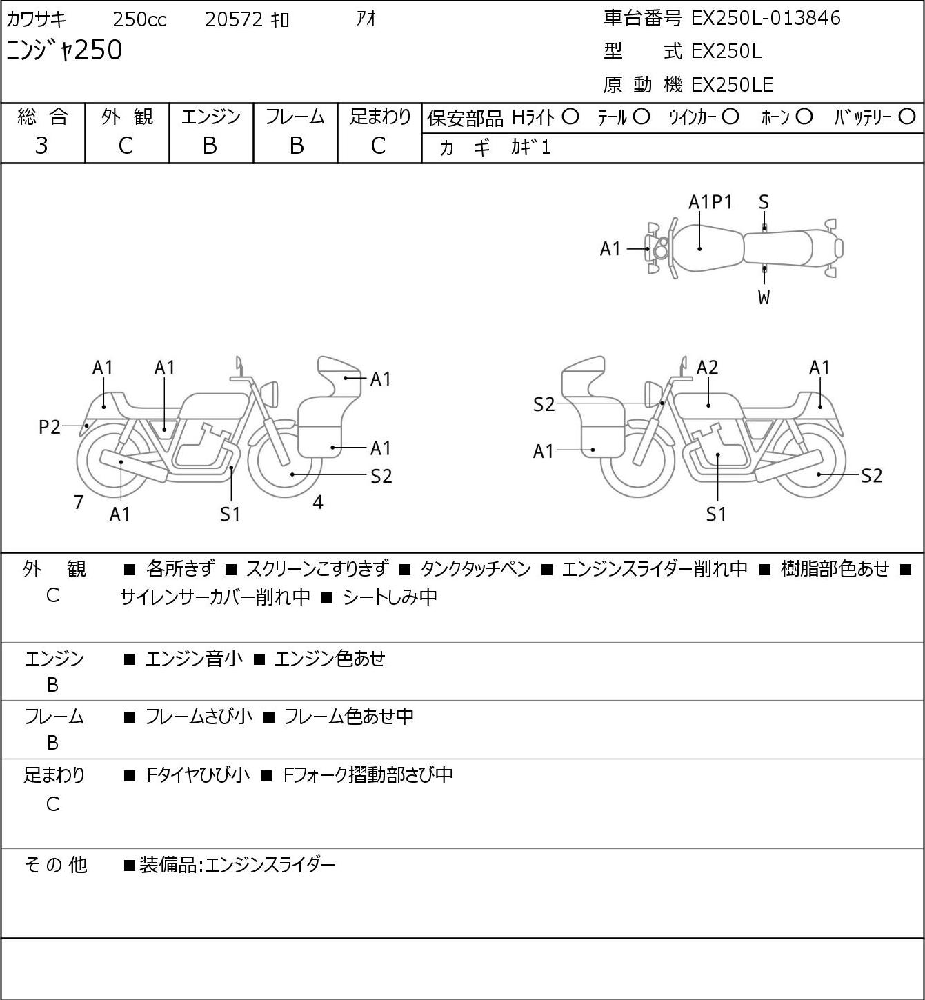 Kawasaki NINJA 250 EX250L - купить недорого